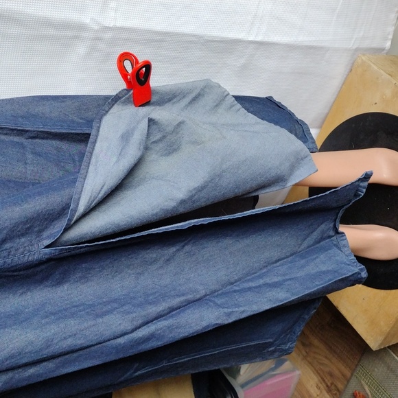 New York and Company jeans maxi dress S. - Picture 11 of 16